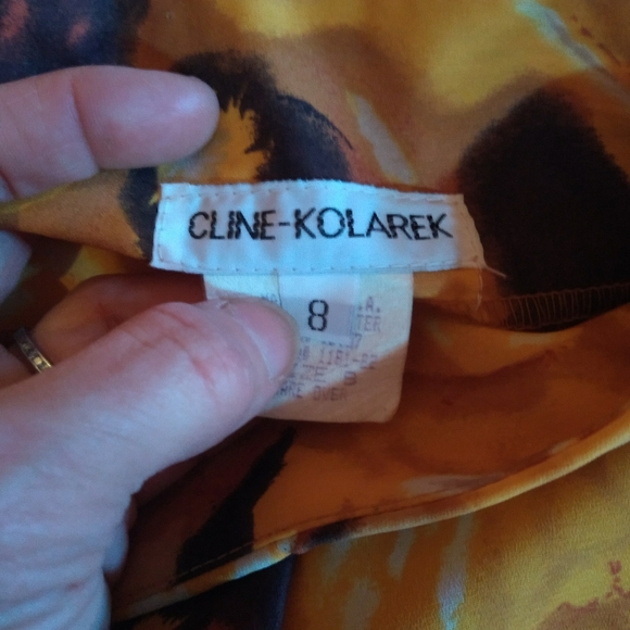 Vintage 70's/80's Cline Kolarek 2 pc outfit - Picture 7 of 14